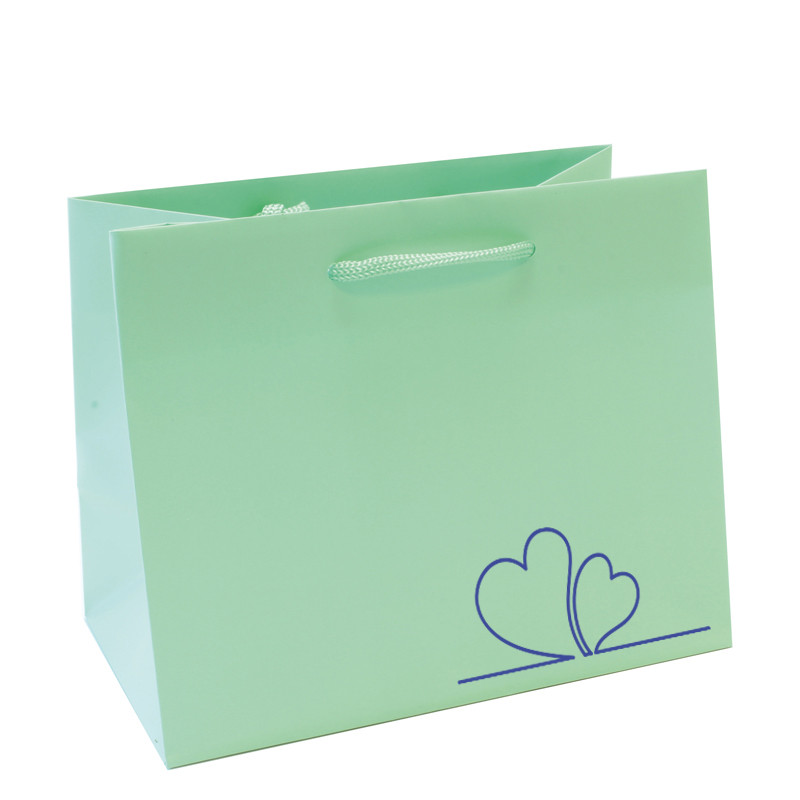 Sac pelliculé mat menthe - cliché colchique. Sac pelliculé mat menthe - cliché colchique.