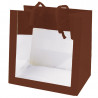 Sac à Fenêtre Bellevue Marron - EMBAL PLUS
