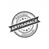 Cliché de personnalisation "Macaron artisan" pour mettre en avant votre métier sur vos sacs et packaging personnalisés