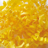 Frisure jaune en papier froissé pour calage et décoration