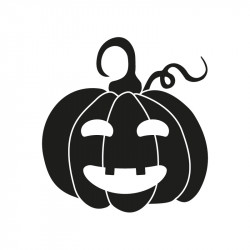 Illustration "Citrouille" motif incontournable Halloween pour vos sacs personnalisés.