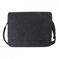 Sac porte-ordinateur en feutre, personnalisable - Coloris Noir ou gris