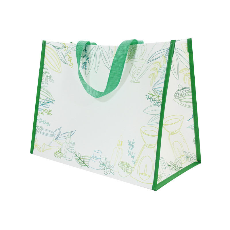 Sac réutilisable "Aromathérapie Vert" - Sac polypro - Création Exclusive Sac réutilisable "Aromathérapie Vert" - Sac polypro - Création Exclusive