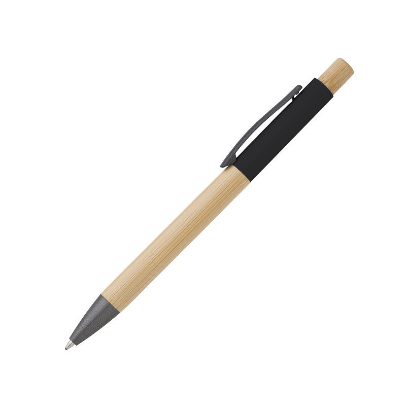 Stylo bille en bambou - Objet publicitaire EMBAL PLUS Stylo bille en bambou - Objet publicitaire EMBAL PLUS
