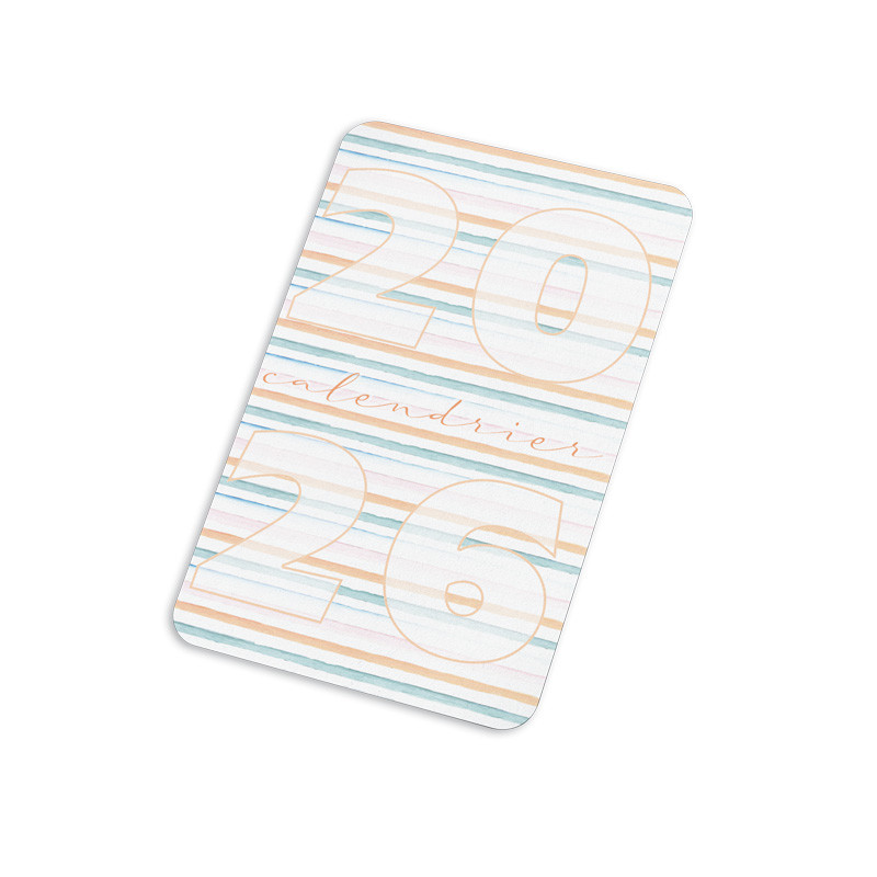 Calendrier carte PVC avec calendrier de l’année en cours au verso - EMBAL PLUS Calendrier carte PVC avec calendrier de l’année en cours au verso - EMBAL PLUS