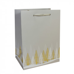 Sac de Noël 'Forêt Enchantée' - Sacs de luxe pour Noël - EMBAL PLUS