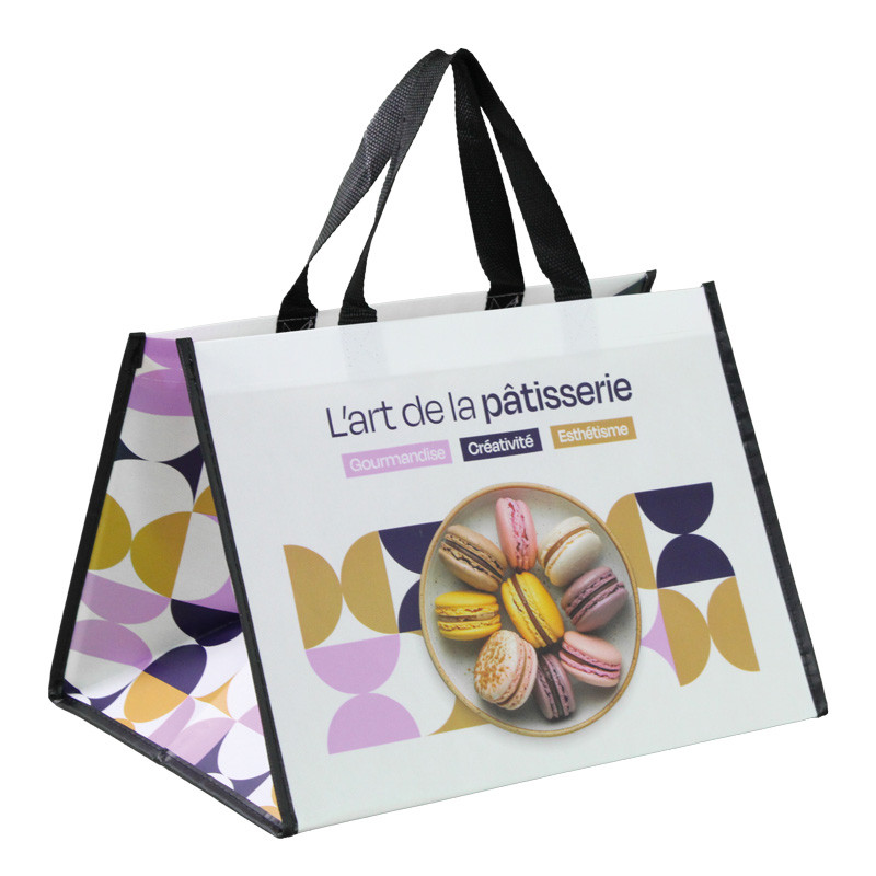 Sac "Art de la Pâtisserie" réutilisable, pour transport - EMBAL-PLUS