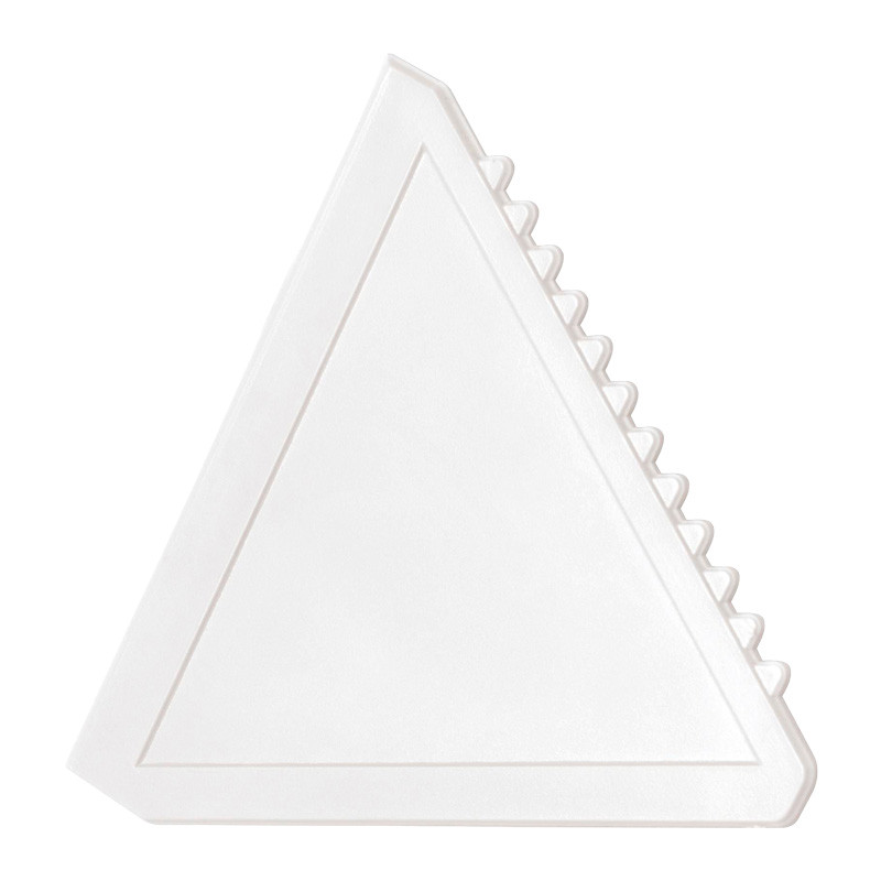 Gratte neige en plastique blanc - Objet publicitaire EMBAL PLUS