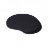 Tapis de souris ergonomique noire - Objet publicitaire EMBAL PLUS