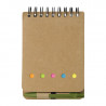 Carnet à spirale avec stylo - Objet publicitaire EMBAL PLUS