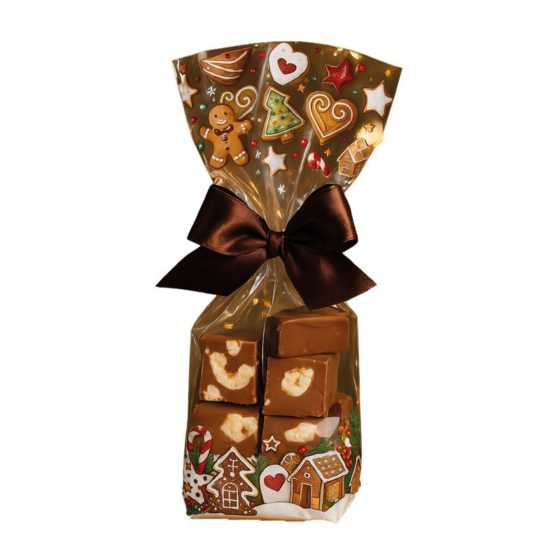 Sachet transparent polypro Noël "Petit Biscuit"