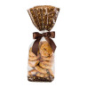 Sachet transparent polypro Noël "Gourmet Marron"