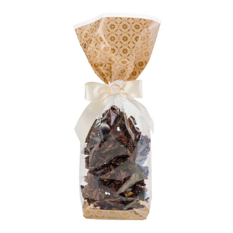 Sachet transparent polypro Noël "Gourmet Café"