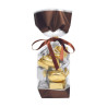 Sachet transparent polypro Noël "Glacé Marron"