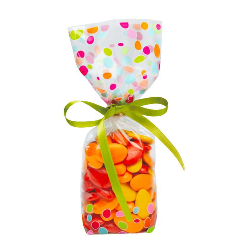 Sachet transparent polypro Noël "Perles"