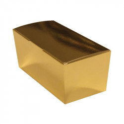 Ballotin or brillant - Boite carton spécial chocolat - Emballage