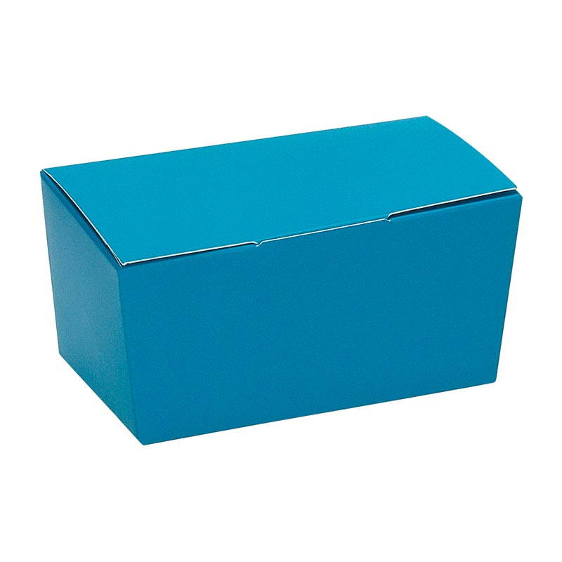 Ballotin turquoise pour chocolats et confiseries - Emballage alimentaire - EMBAL PLUS