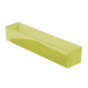 Boîte macaron acidulée verte personnalisable fournie avec accessoire - EMBAL PLUS