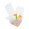 Cube PVC transparent alimentaire personnalisable à bas prix - EMBAL PLUS