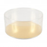 Boîte ronde Transparent - EMBAL PLUS