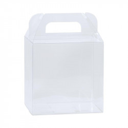 Boîte poule PVC transparent alimentaire avec poignées à tarif réduit - EMBAL PLUS