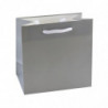 Sac Pelliculé Mat Bicolore Gris/Blanc - Sac Luxe personnalisable - EMBAL PLUS