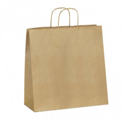 Sac kraft shopping nature brun T3 - EMBAL PLUS