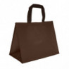 Sac cabas isotherme chocolat en polypro-tissé avec fermeture en velcro - photo 1 - EMBAL PLUS