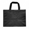 Sac cabas isotherme noir en polypro-tissé avec fermeture en velcro - photo 2 - EMBAL PLUS