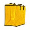 Sac glacière isotherme, souple, étanche, pliable, coloris jaune - EMBAL PLUS