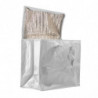 Grand sac glacière isotherme, souple, étanche, pliable, coloris blanc  - photo 2 - EMBAL PLUS