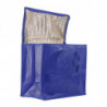 Grand sac glacière isotherme, souple, étanche, pliable, coloris bleu  - photo 2 - EMBAL PLUS