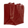 Grand sac glacière isotherme, souple, étanche, pliable, coloris bordeaux  - photo 1 - EMBAL PLUS