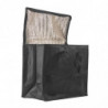Grand sac glacière isotherme, souple, étanche, pliable, coloris noir - photo 2 - EMBAL PLUS