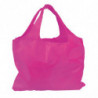 Sac à bretelles réutilisable en polyester fuchsia - Écologique ! - EMBAL PLUS
