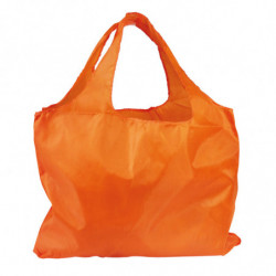 Sac à bretelles réutilisable en polyester orange - Écologique !