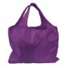 Sac à bretelles réutilisable en polyester violet - Écologique ! - EMBAL PLUS