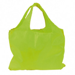 Sac à bretelles réutilisable en polyester vert anis - Écologique !