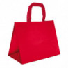Sac polypro tissé rouge, 2 poignées robustes - Très résistant ! - EMBAL PLUS