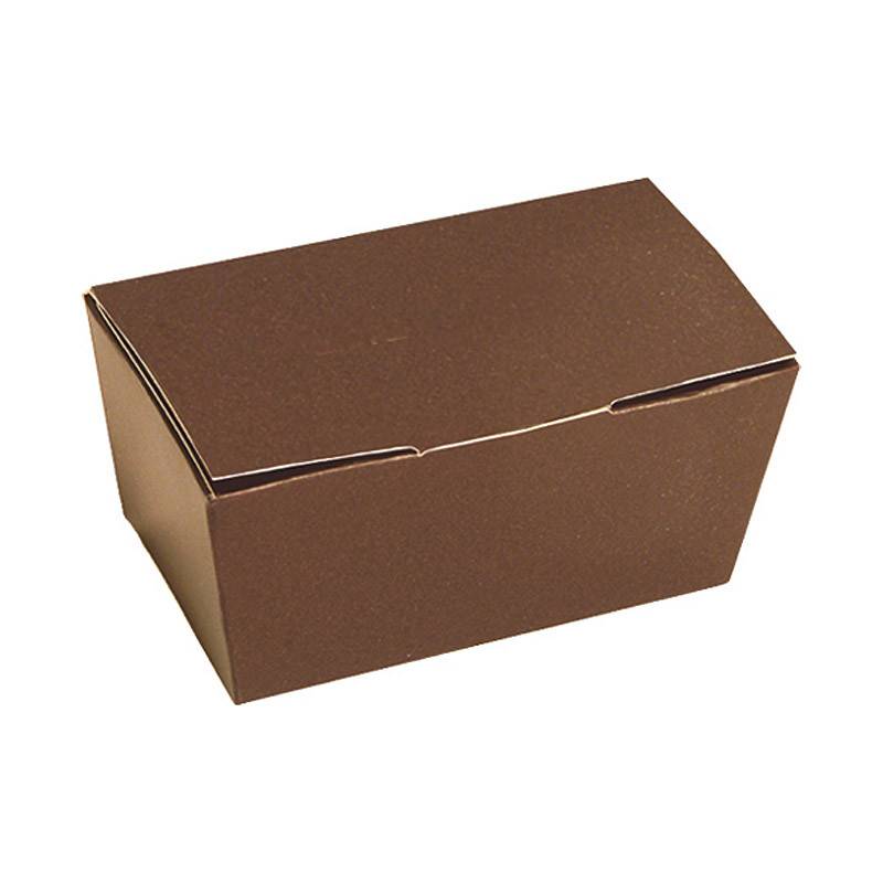 Ballotin chocolat personnalisable intérieur or - Personnalisable - EMBAL PLUS