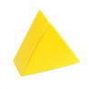 Boîte triangle jaune