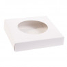 Socle œuf en carton couleur blanche pour moulage en chocolat - EMBAL PLUS