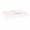 Socle poule en carton couleur blanche pour moulage en chocolat - EMBAL PLUS