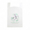 Sac à bretelles blanc 50 microns réutilisable très grand modèle - EMBAL PLUS