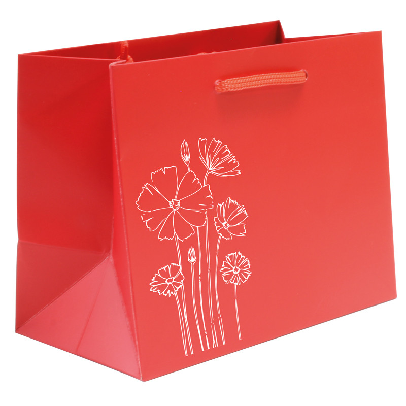 Sac pelliculé Colchique - Sac St Valentin - Sac luxe rouge - EMBAL PLUS Sac pelliculé Colchique - Sac St Valentin - Sac luxe rouge - EMBAL PLUS